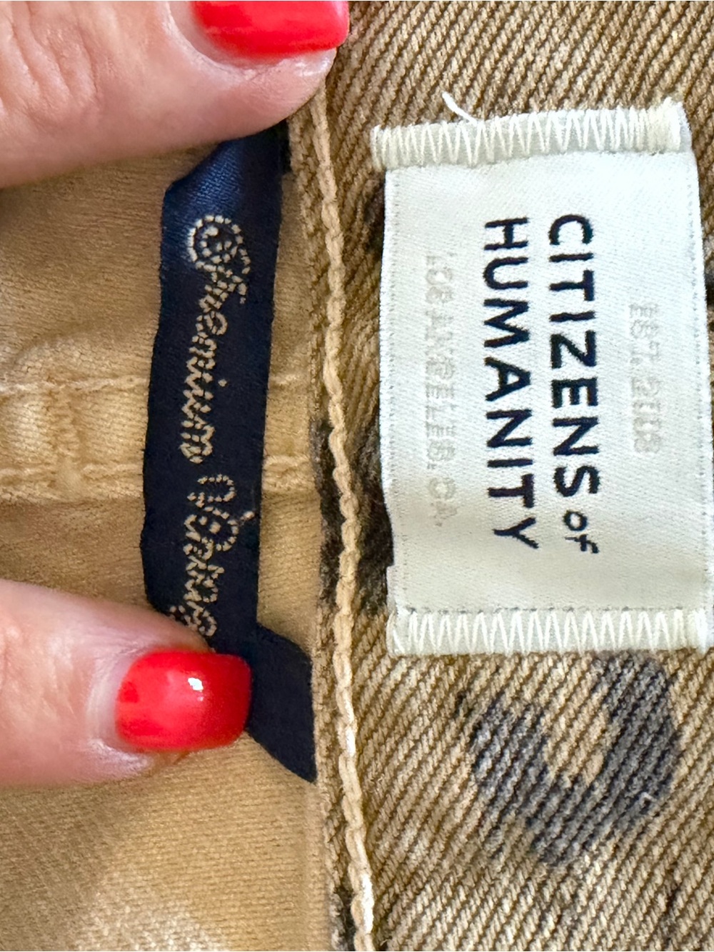 Citizens of Humanity Miro Relaxed Barrel Jeans Sepia Cheetah Leopard Print 26 - Picture 11 of 11